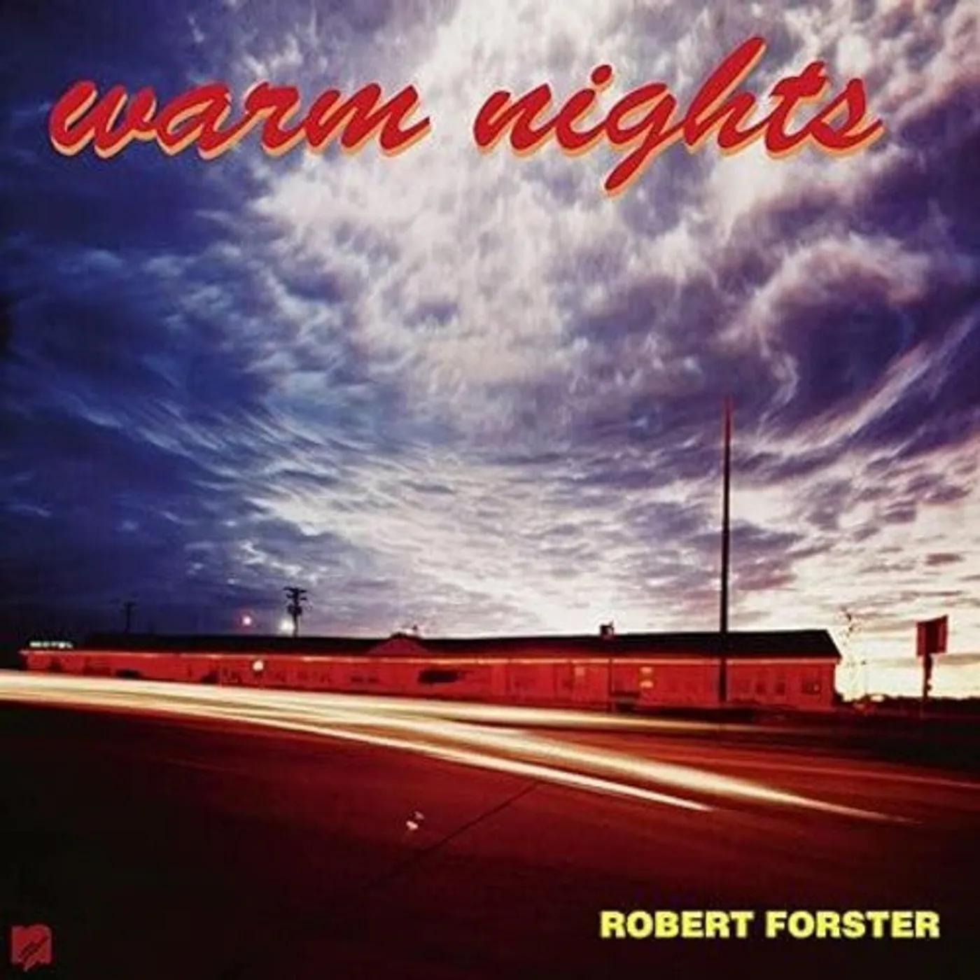 Robert Forster LP Vinyl - Warm Nights (Wsv) (Reis) (Uk)
