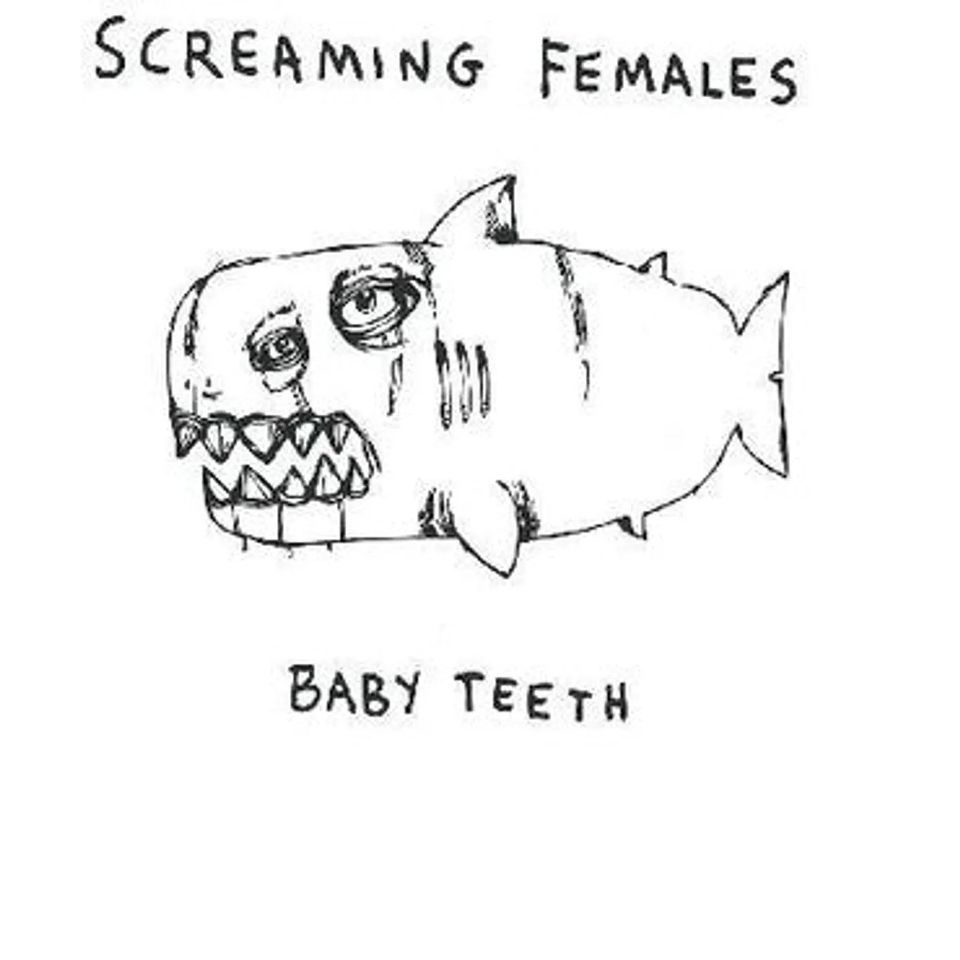 Screaming Females LP Vinyl - Baby Teeth (Blue) (Coloured Vinyl)
