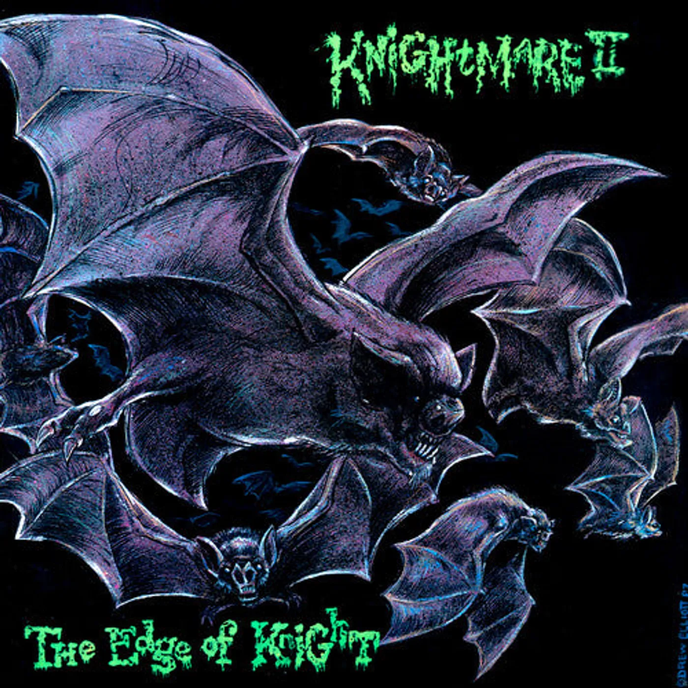 Knightmare Ii LP Vinyl - Edge Of Knight (Gate Fold) (Ltd) (Post)