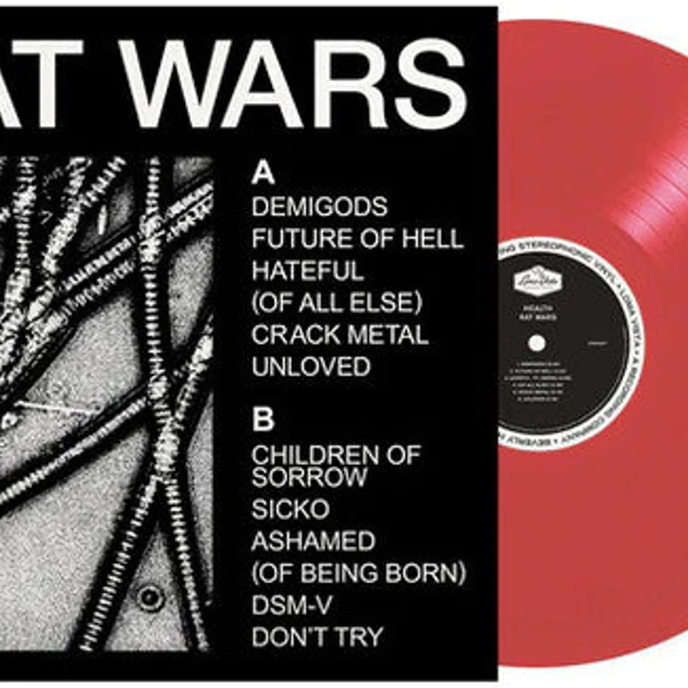 Health LP Vinyl - Rat Wars (Uk)