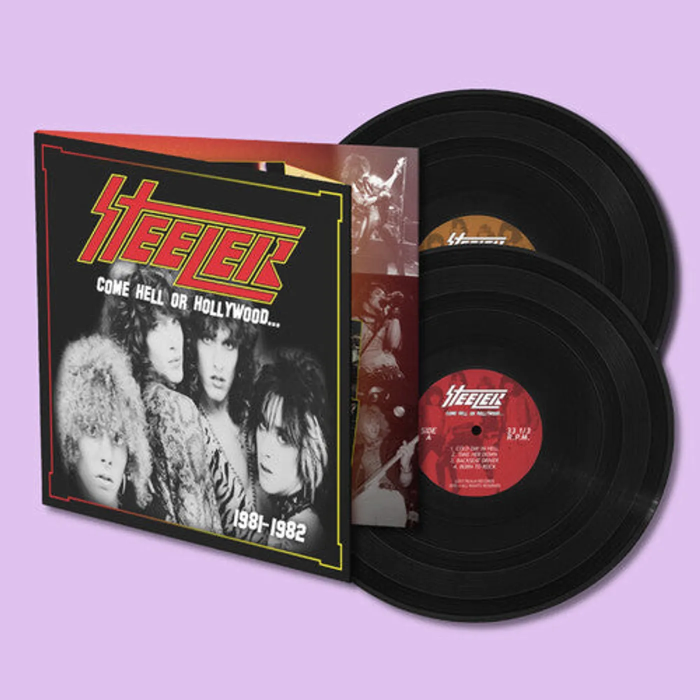 Steeler LP Vinyl - Come Hell Or Hollywood 1981-1982 (Gate Fold) (Post)