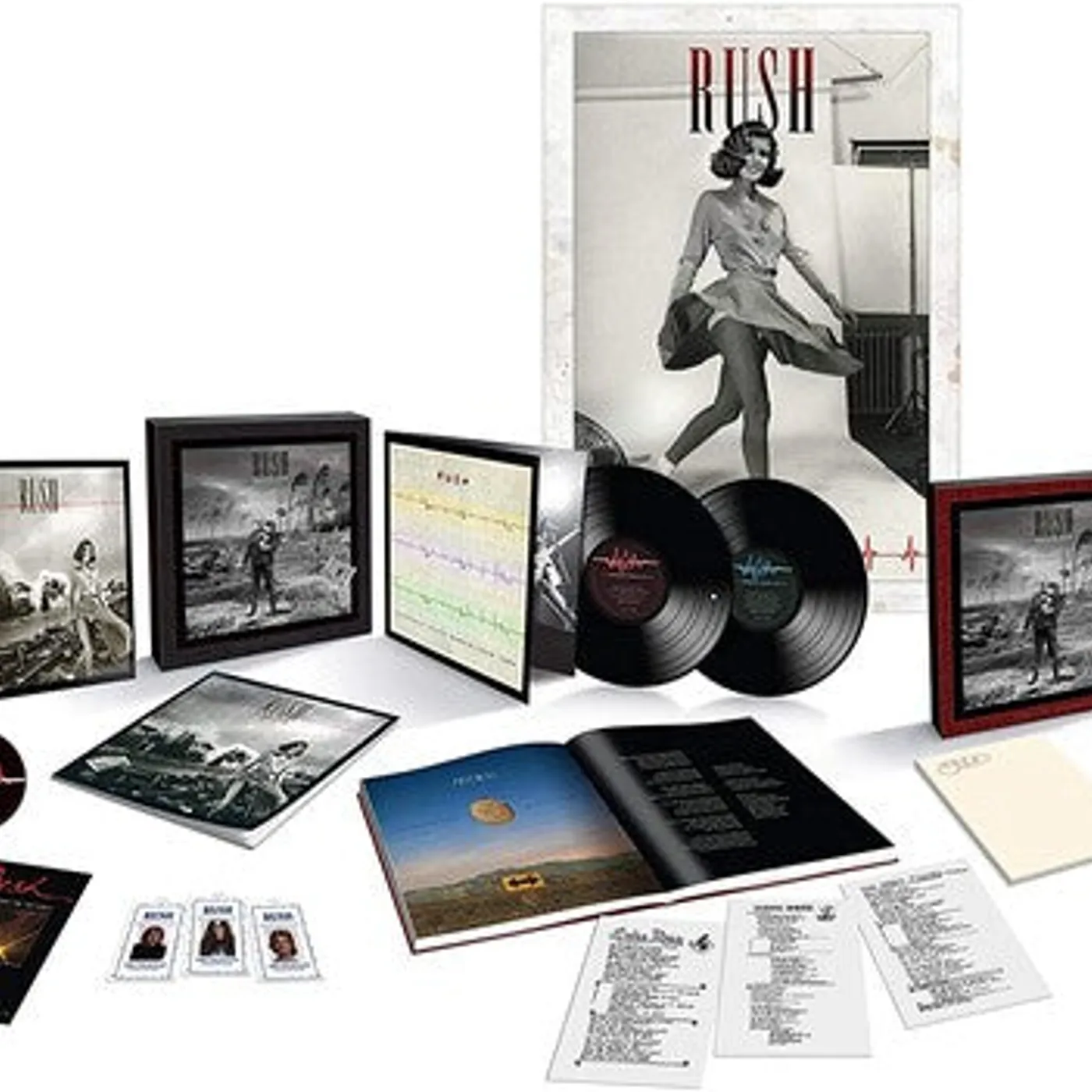 Rush LP Vinyl - Permanent Waves (40Th Anniversary) (Dlx) (Aniv)