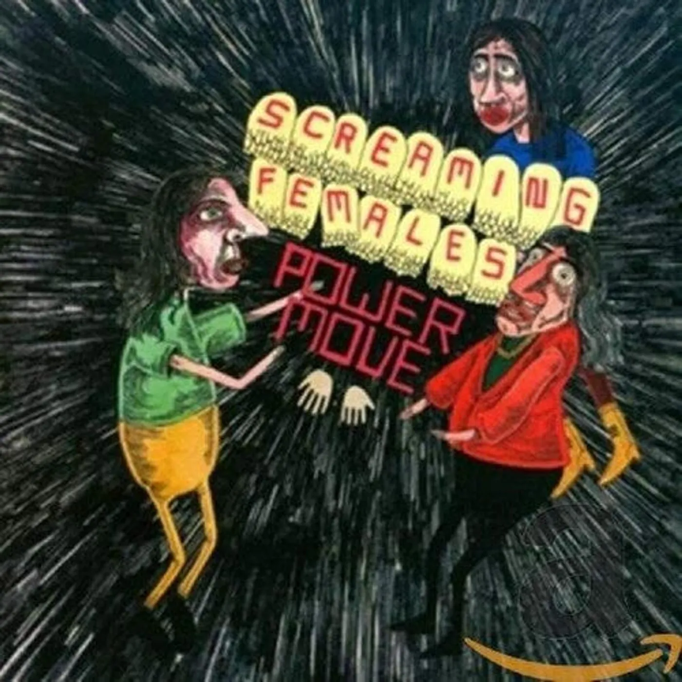 Screaming Females LP Vinyl - Power Move (Coloured Vinyl) (Grn)
