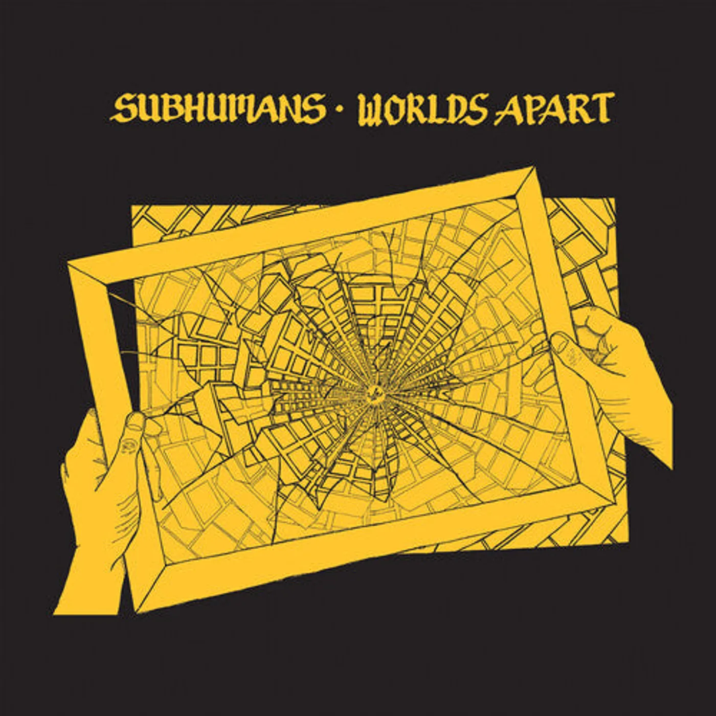 Subhumans LP Vinyl - Worlds Apart