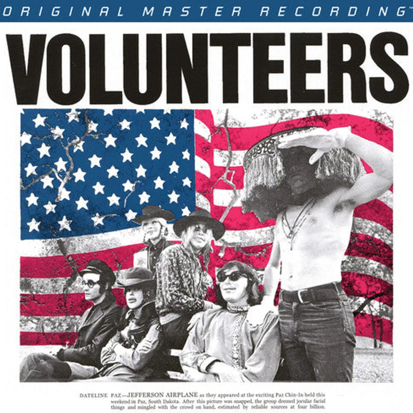 Jefferson Airplane LP Vinyl - Volunteers (Ltd) (Ogv)