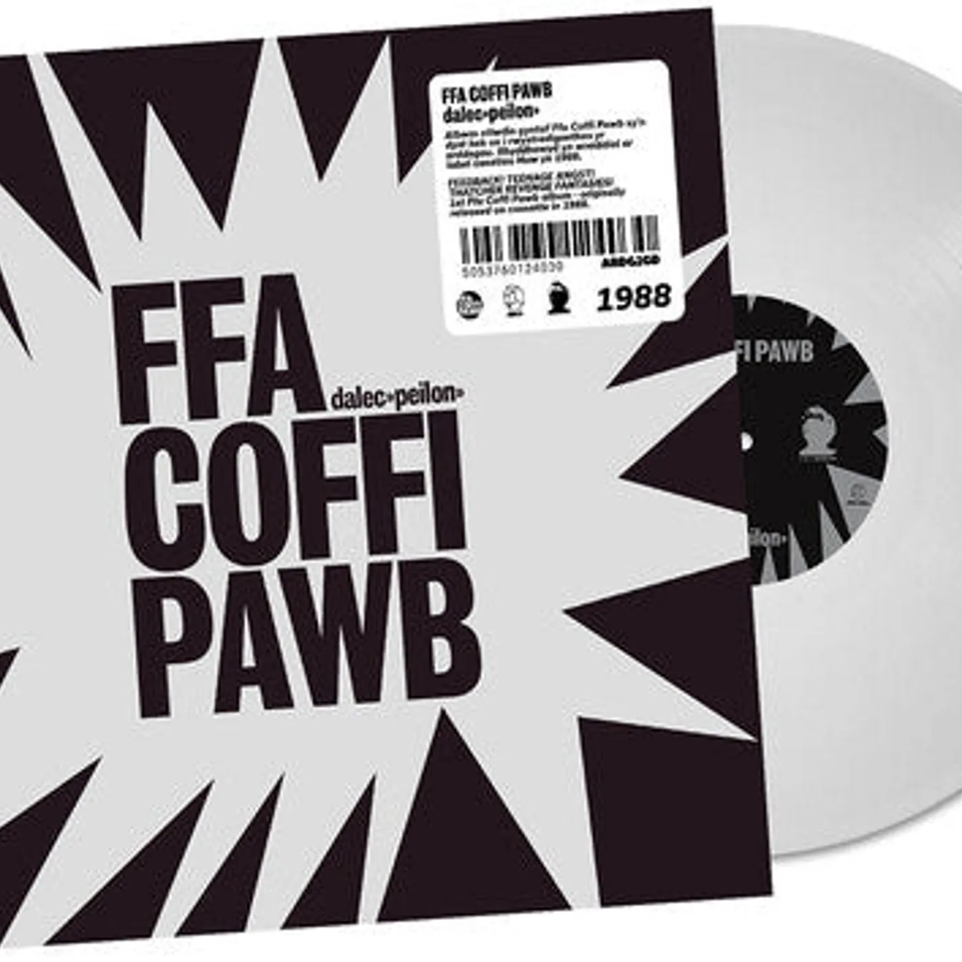 Ffa Coffi Pawb LP Vinyl - Dalec Peilon - White (Coloured Vinyl) (Wht)