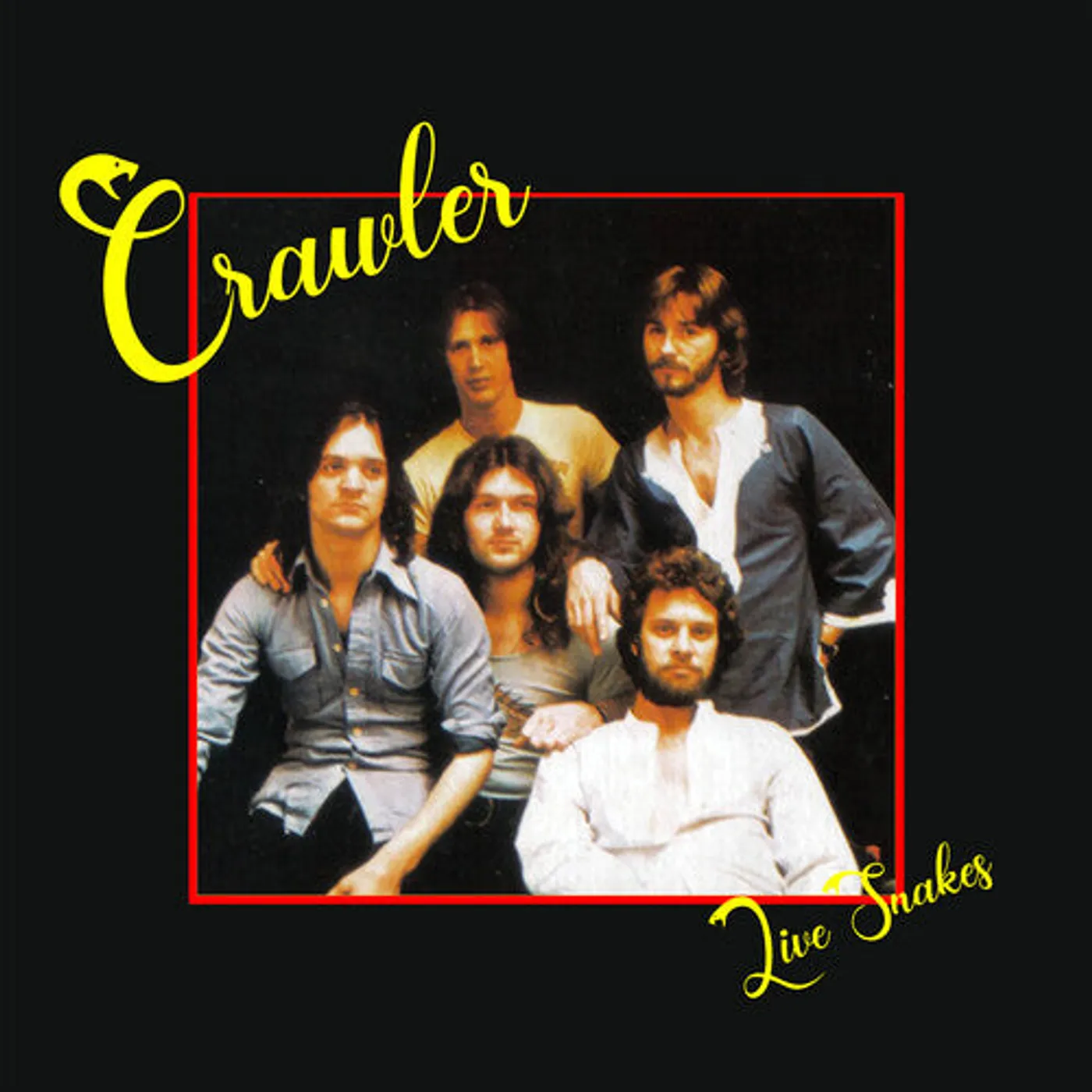 Crawler LP Vinyl - Live Snakes - Marbled Turquoise (Coloured Vinyl) (Gate Fold)
