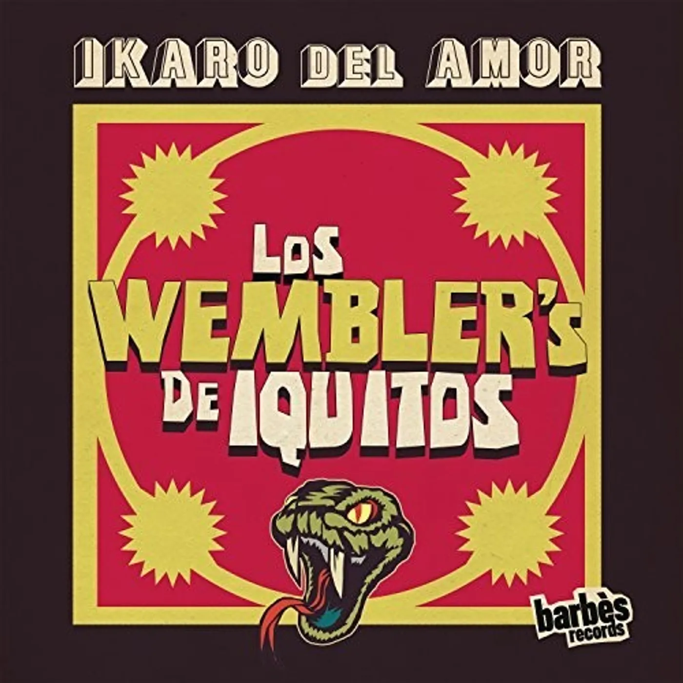 Los Wembler's de Iquitos LP Vinyl - Ikaro Del Amor