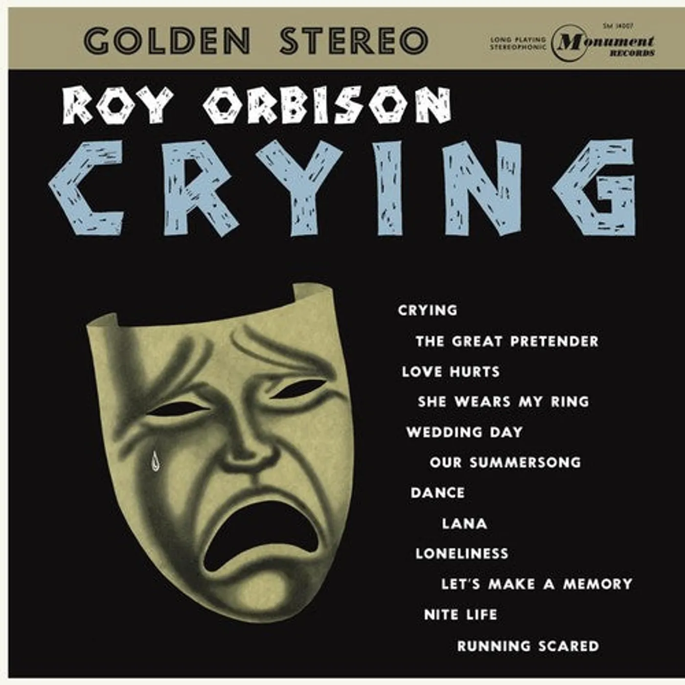 Roy Orbison LP Vinyl - Crying (Ofv)