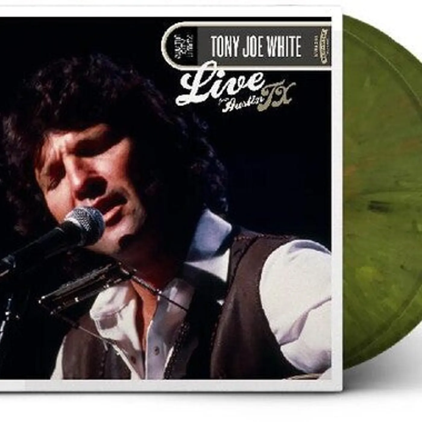 Tony Joe White LP Vinyl - Live From Austin Tx (Coloured Vinyl) (Ltd) (Stic)