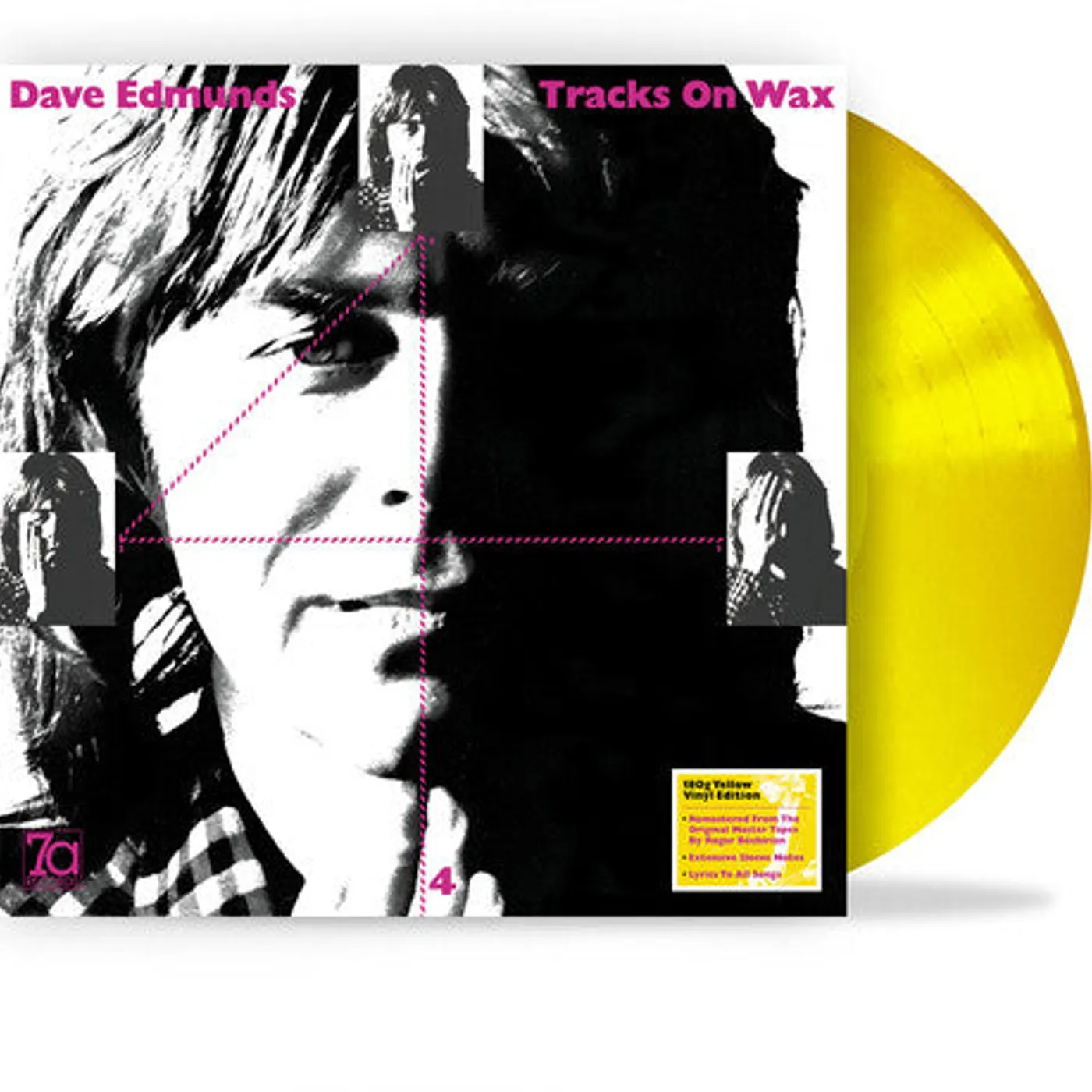 Dave Edmunds LP Vinyl - Tracks On Wax 4 (Coloured Vinyl) (Ogv) (Ylw) (Uk)