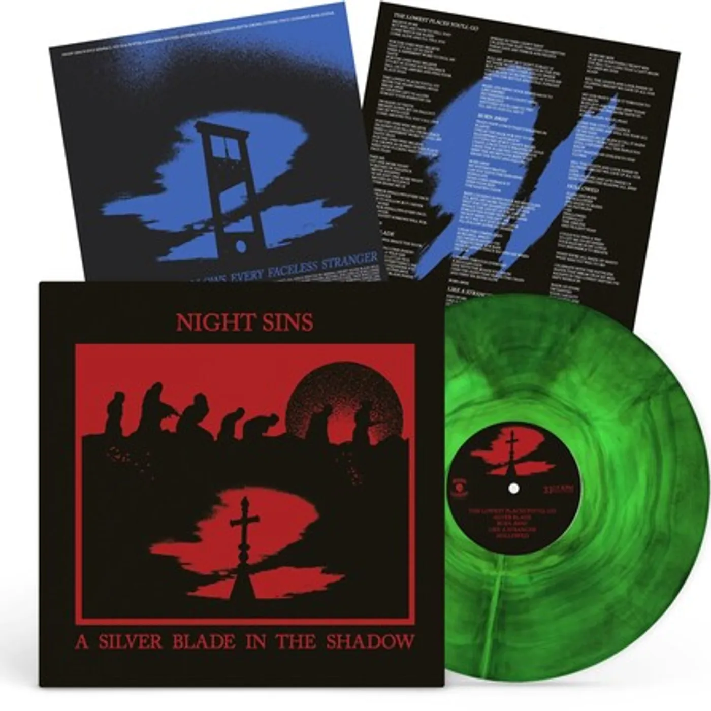 Night Sins LP Vinyl - Silver Blade In The Shadow