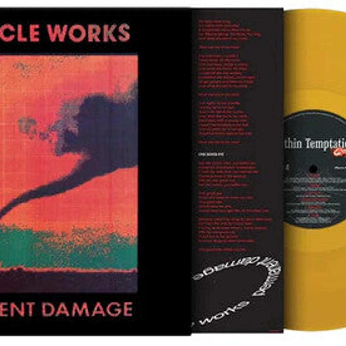 The Icicle Works LP Vinyl - Permanent Damage (Coloured Vinyl) (Ltd) (Ogv) (Ylw) (Hol)