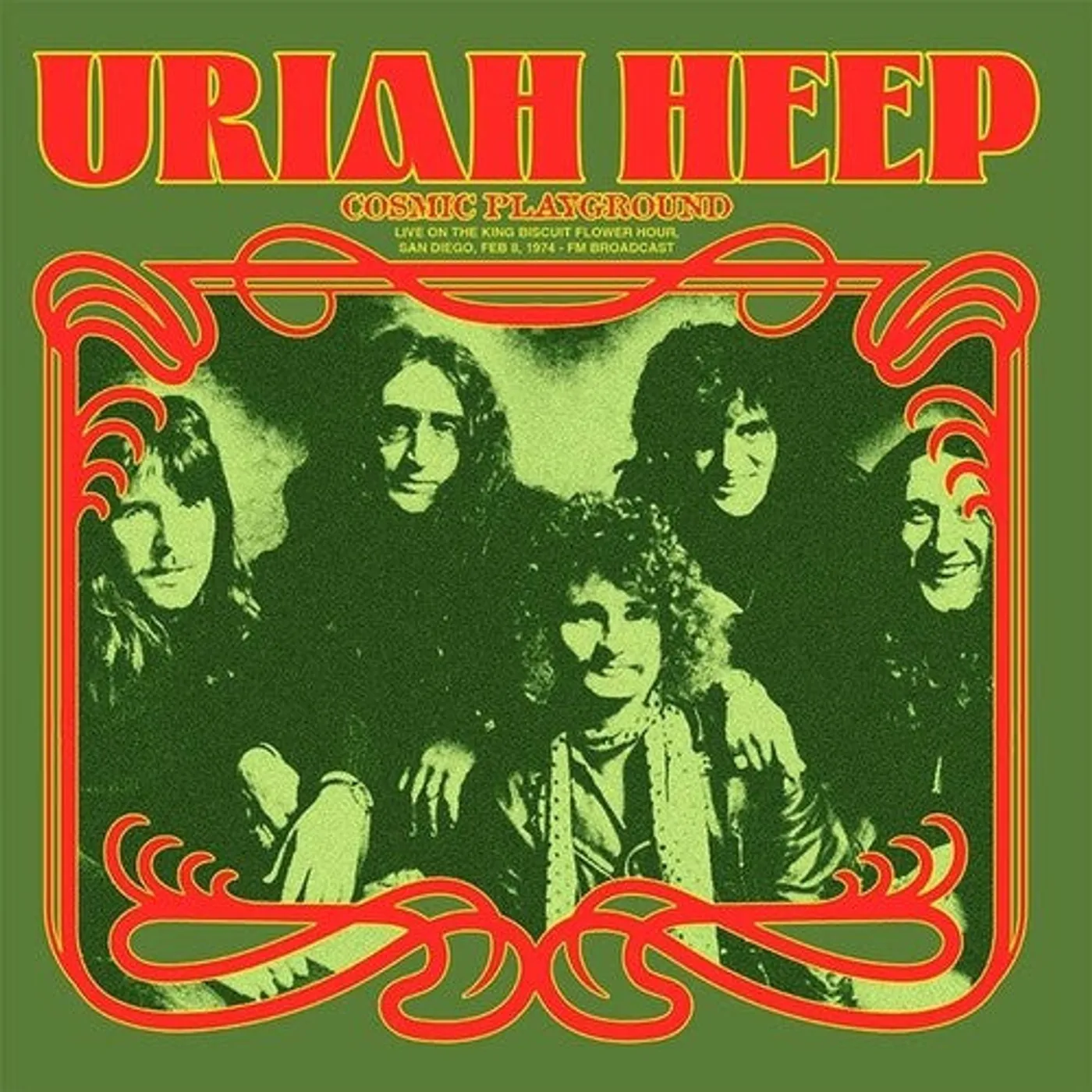Uriah Heep LP Vinyl - Cosmic Playground: Live On The King Biscuit Flower