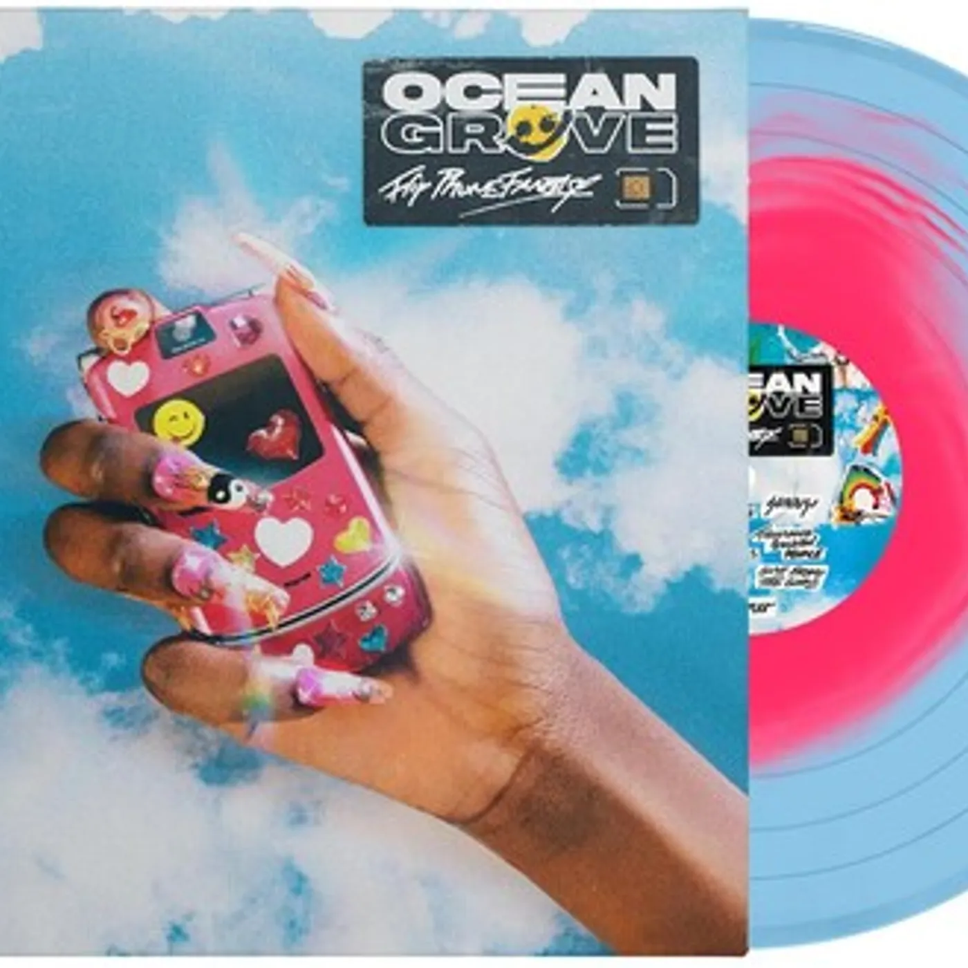 Ocean Grove LP Vinyl - Flip Phone Fantasy (Blue) (Coloured Vinyl) (Pnk)