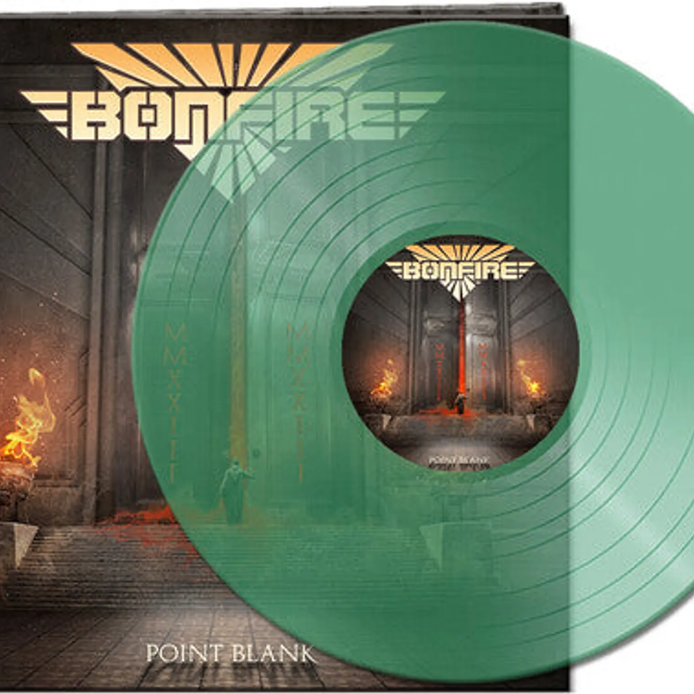 Bonfire LP Vinyl - Point Blank Mmxxiii - Clear Green (Cvnl) (Gate Fold)