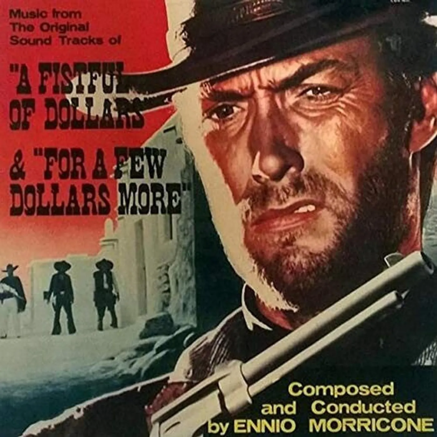 Ennio Morricone Ennio (Coloured Vinyl) (Red) (Can) Morricone LP Vinyl - Fistful Of Dollars / For A Few Dollars More / Original Soundtrack