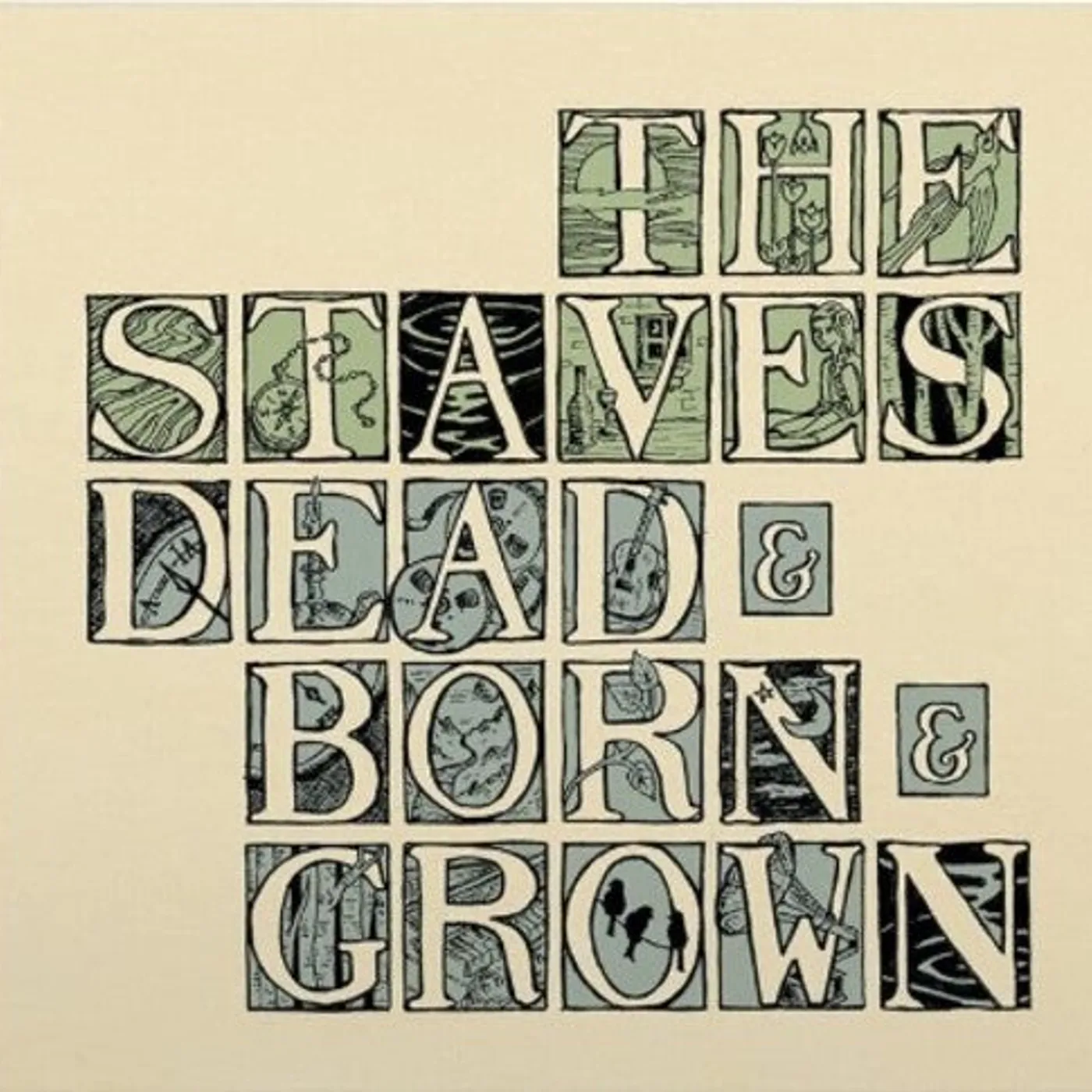 The Staves LP Vinyl - Dead & Born & Grown (10Th Anniversary Recycled Vin