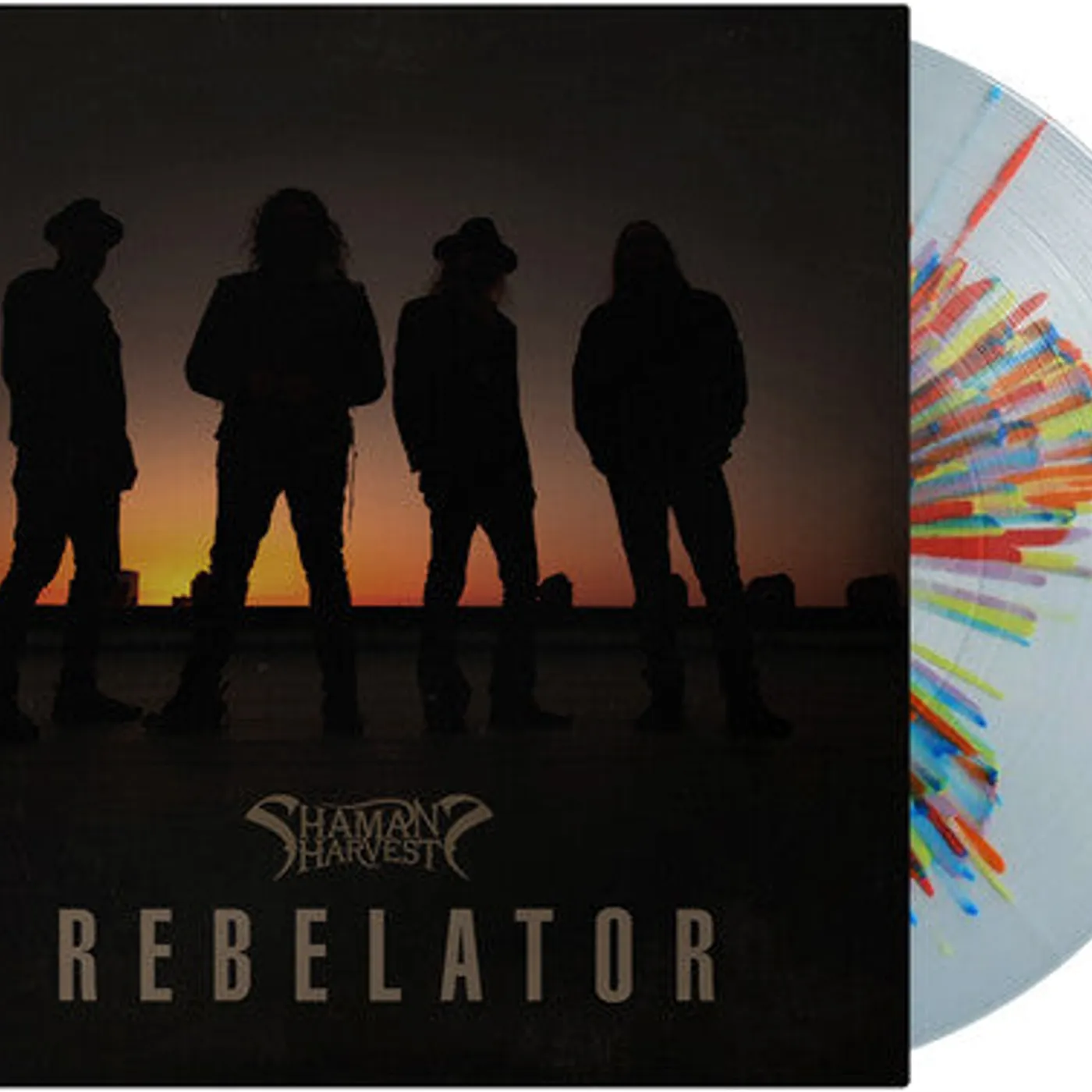 Shaman'S Harvest LP Vinyl - Rebelator (Multi-Color Splatter) (Coloured Vinyl) (Ofgv)