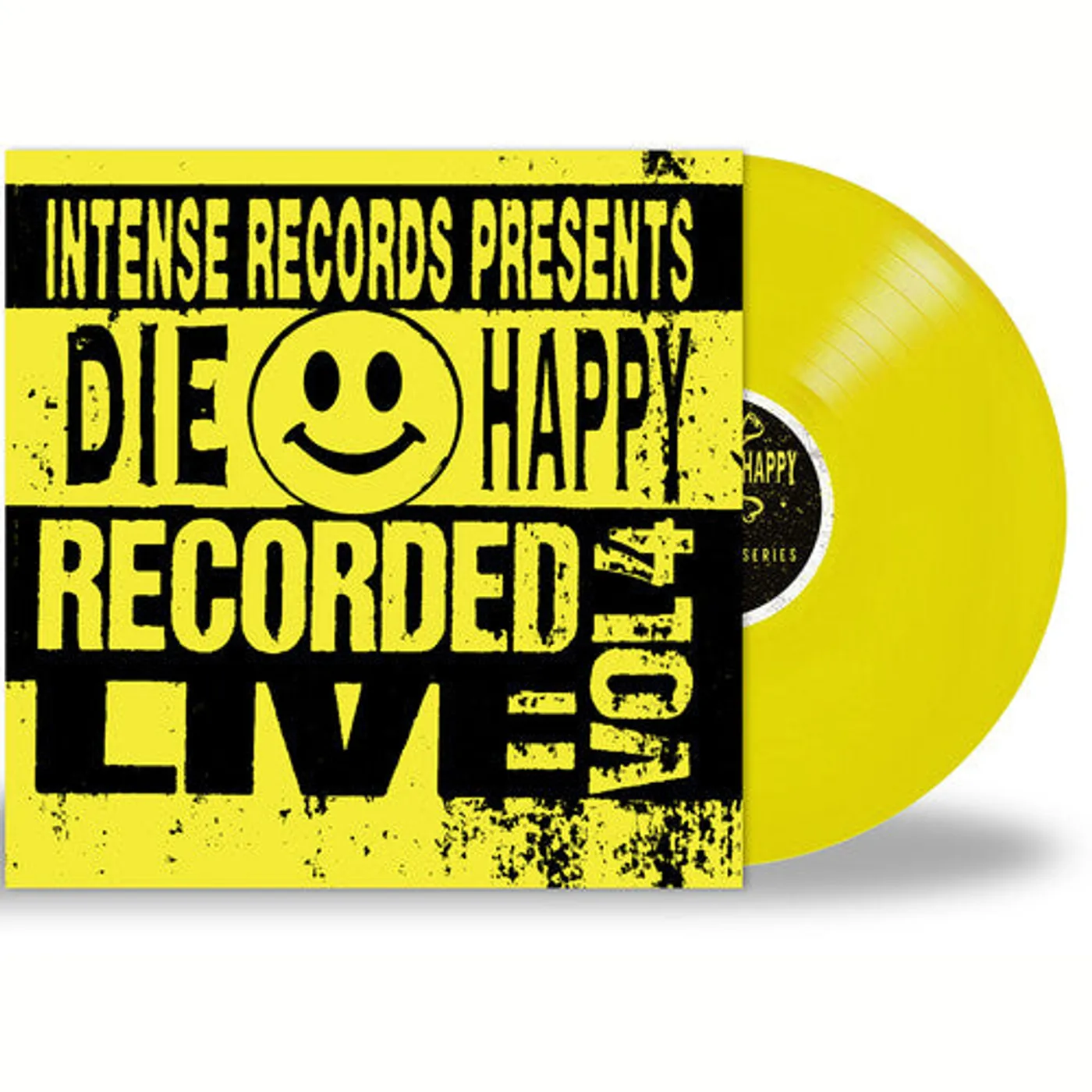 Die Happy LP Vinyl - Intense Series Live Vol. 4 (Coloured Vinyl) (Ltd) (Ylw)
