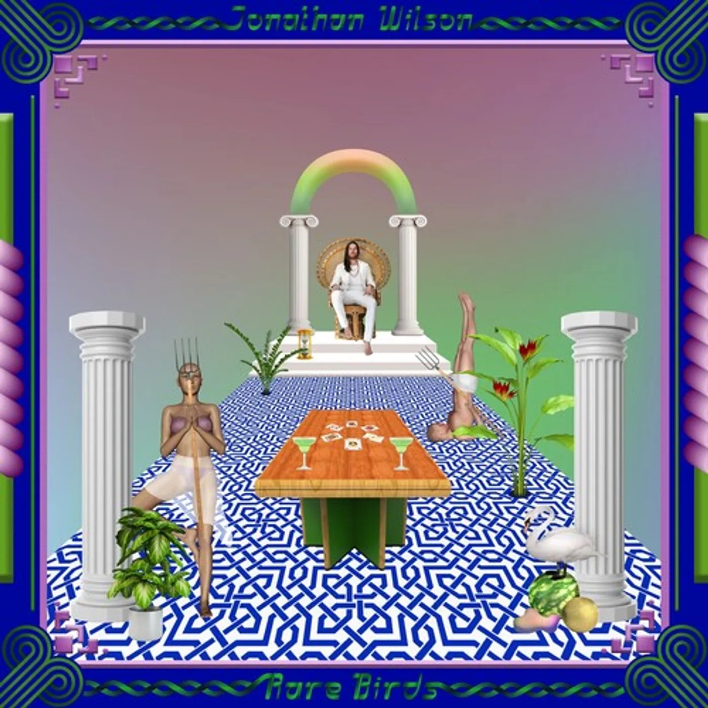 Jonathan Wilson LP Vinyl - Rare Birds (Post) (Stic)