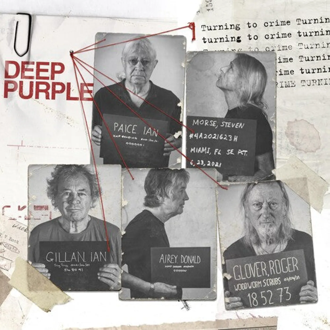 Deep Purple LP Vinyl - Turning To Crime (Box) (Ltd)