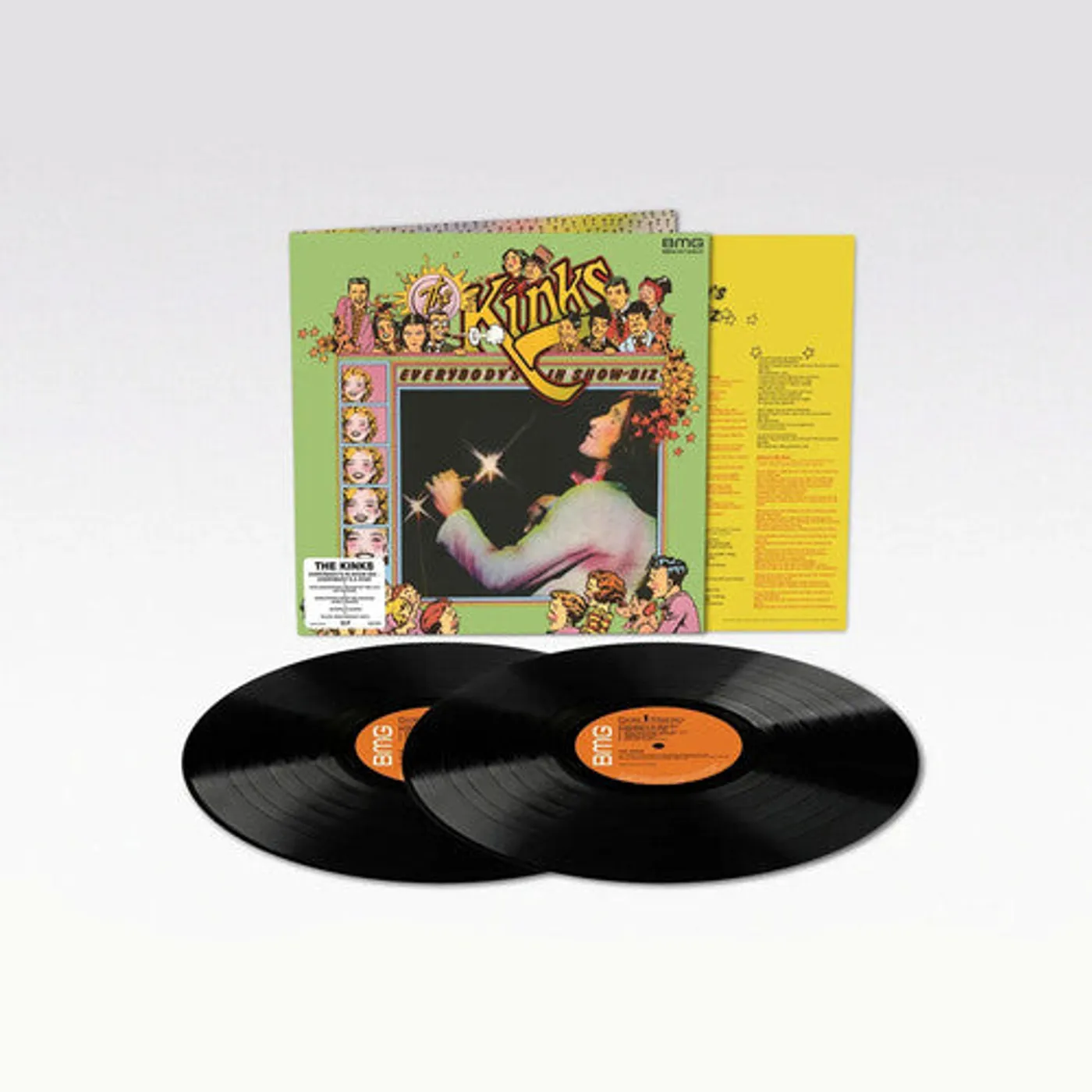 The Kinks LP Vinyl - Everybody'S In Show-Biz