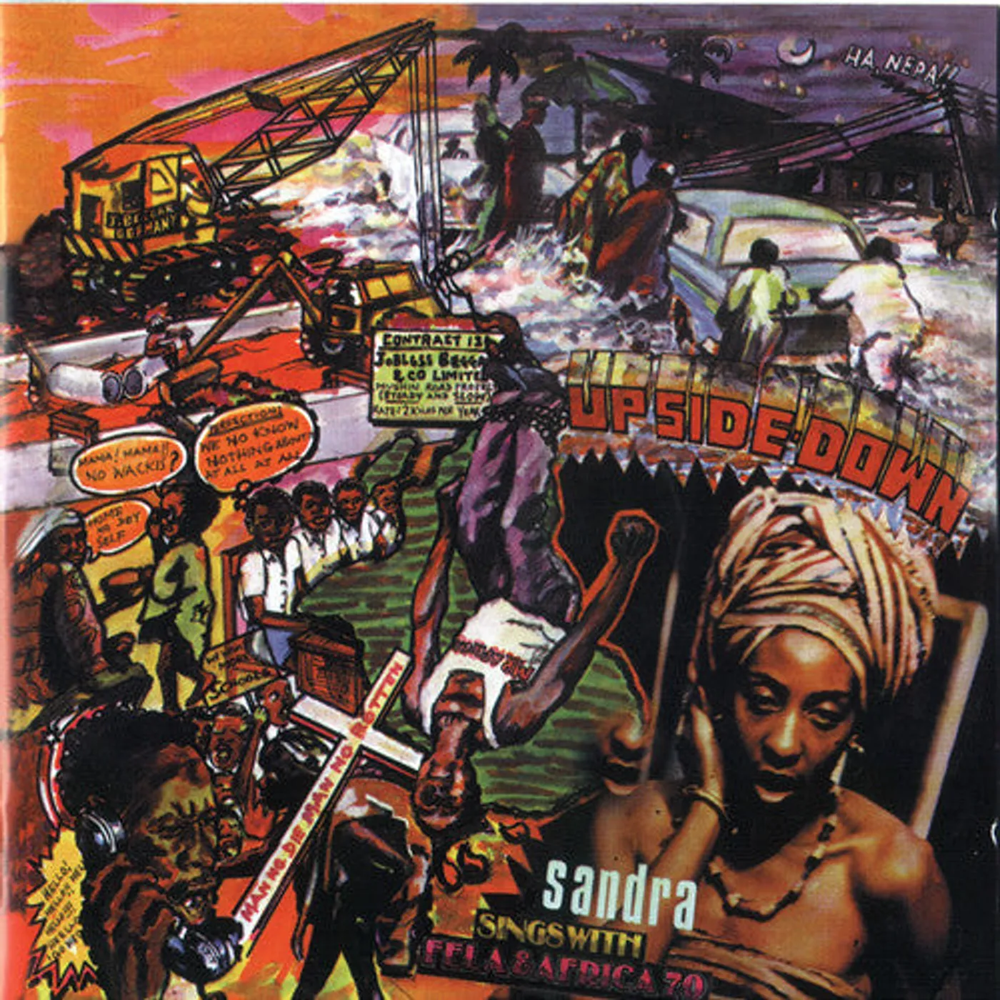 Fela Kuti LP Vinyl - Upside Down (Ogv)