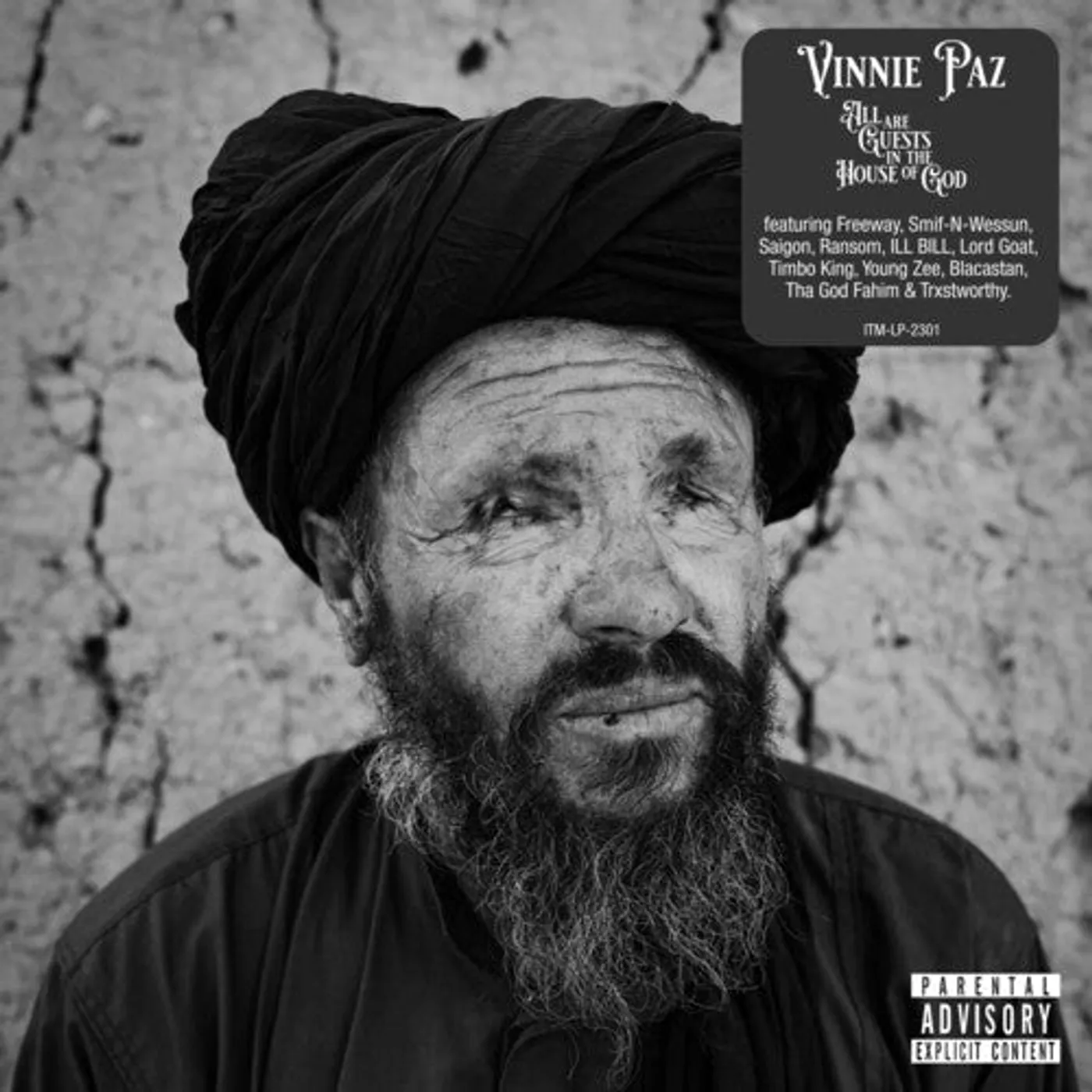 Vinnie Paz LP Vinyl - All Are Guests In The House Of God