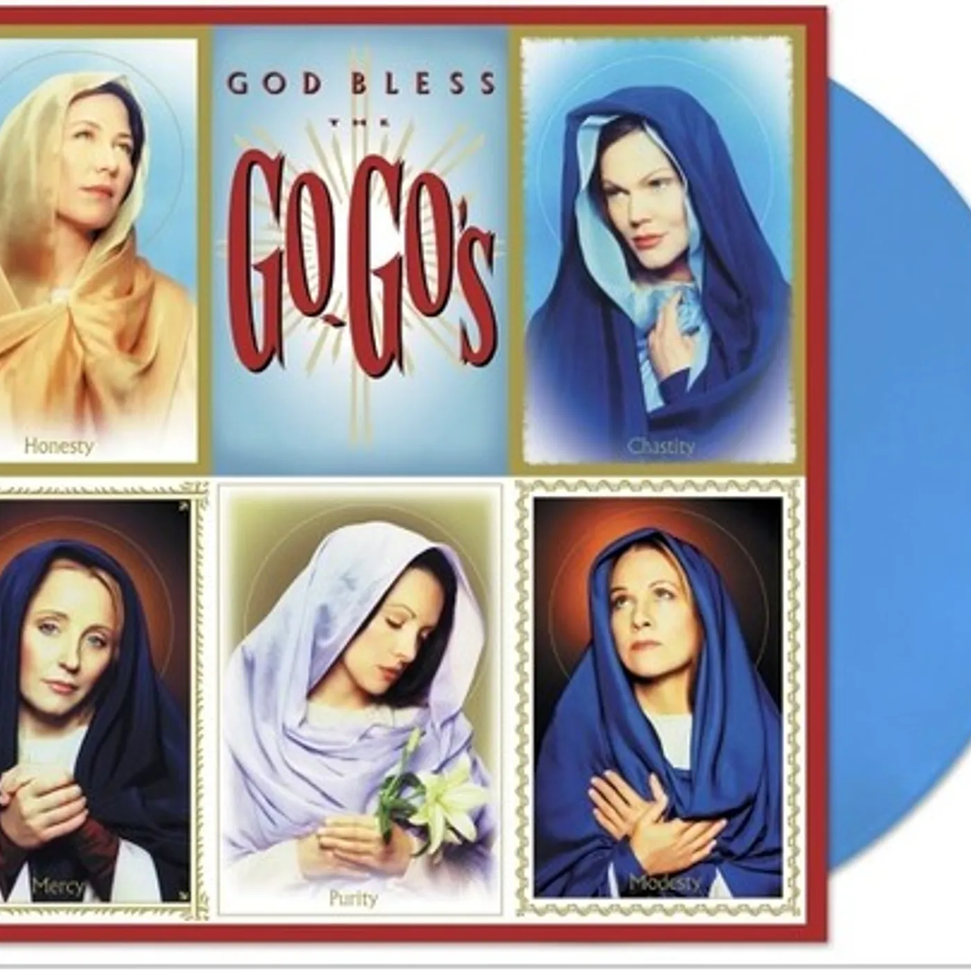 Go-Go'S LP Vinyl - God Bless The Go-Go'S (Blue) (Coloured Vinyl) (Ltd)