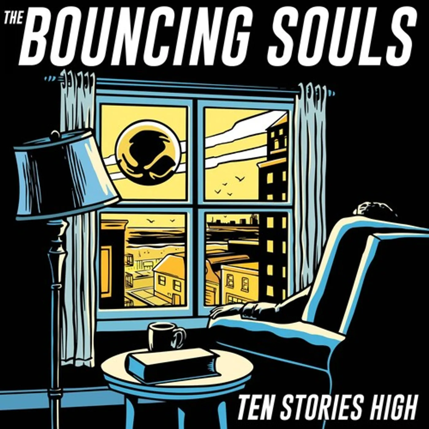 The Bouncing Souls LP Vinyl - Ten Stories High (Blk) (Blue) (Coloured Vinyl) (Ylw)