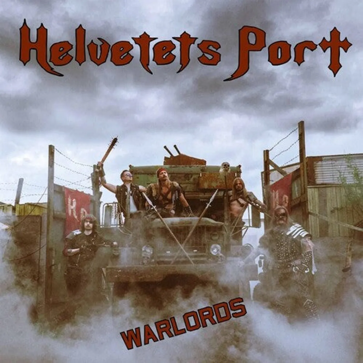 Helvetets Port LP Vinyl - Warlords (Coloured Vinyl) (Red) (Dlcd)