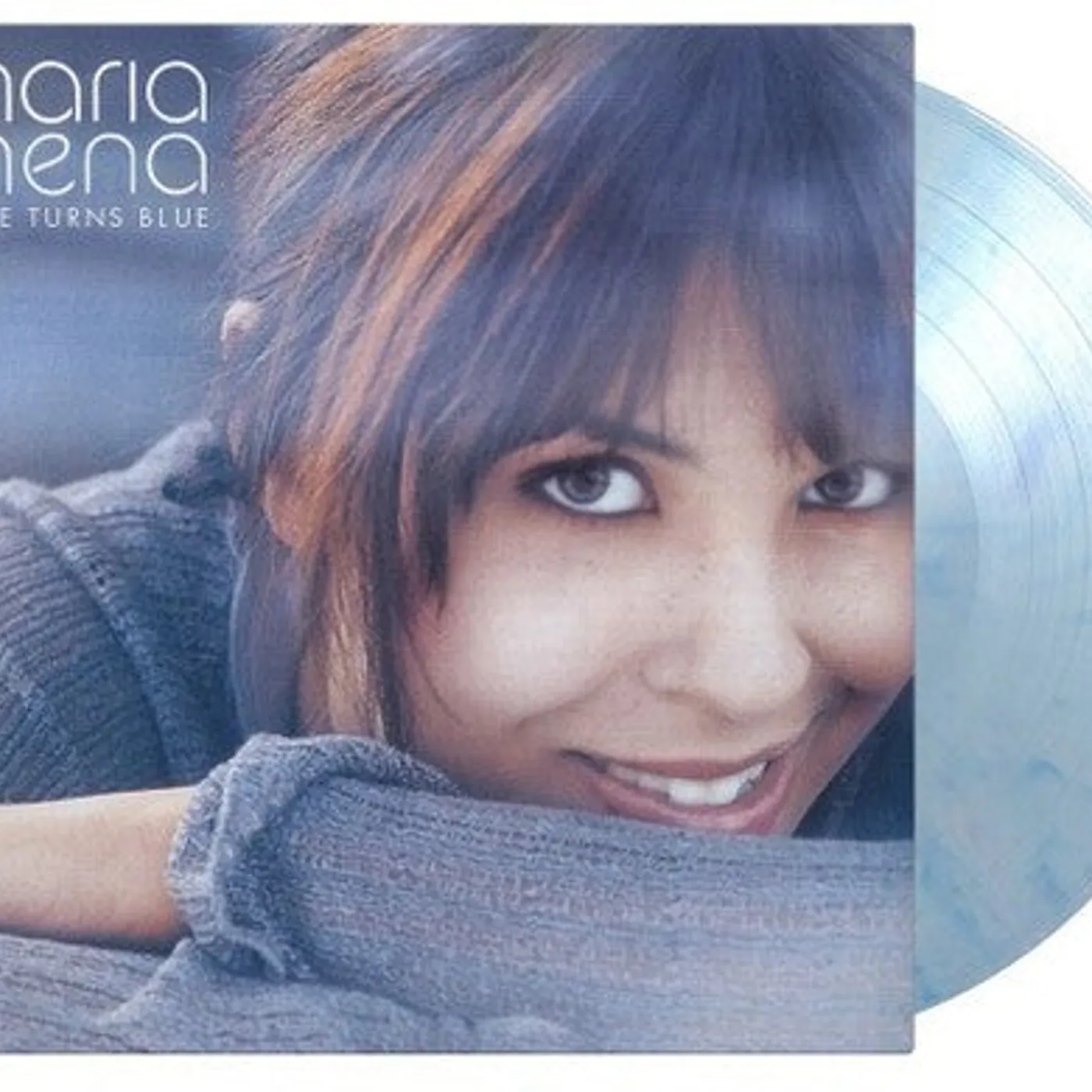 Maria Mena LP Vinyl - White Turns Blue (Blue) (Coloured Vinyl) (Ltd) (Ogv) (Wht)