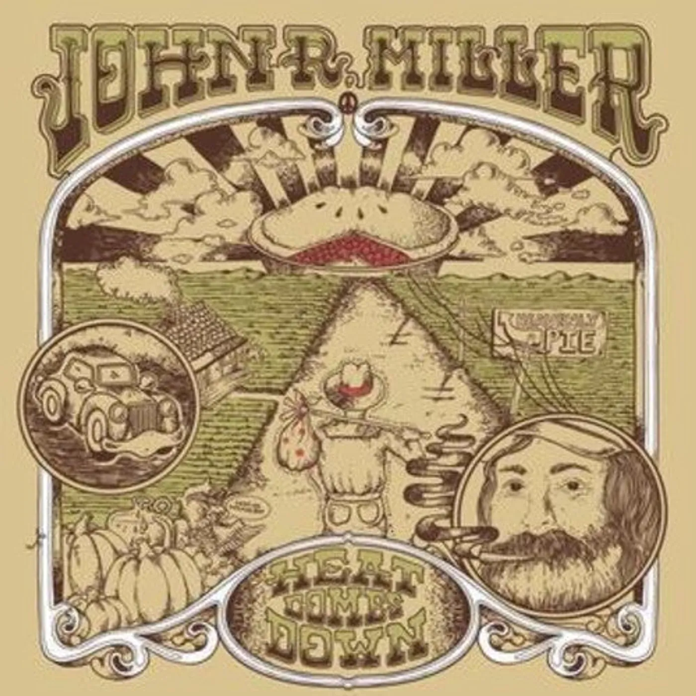 John R. Miller LP Vinyl - Heat Comes Down