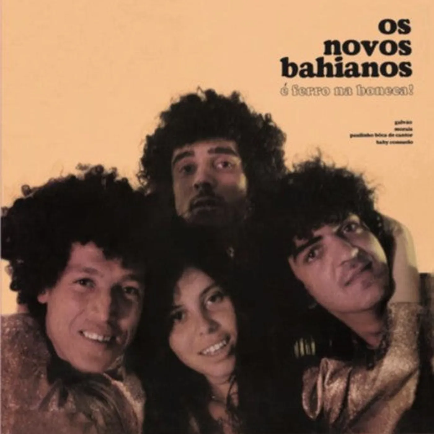 Os Novos Baianos LP Vinyl - E Ferro Na Boneca