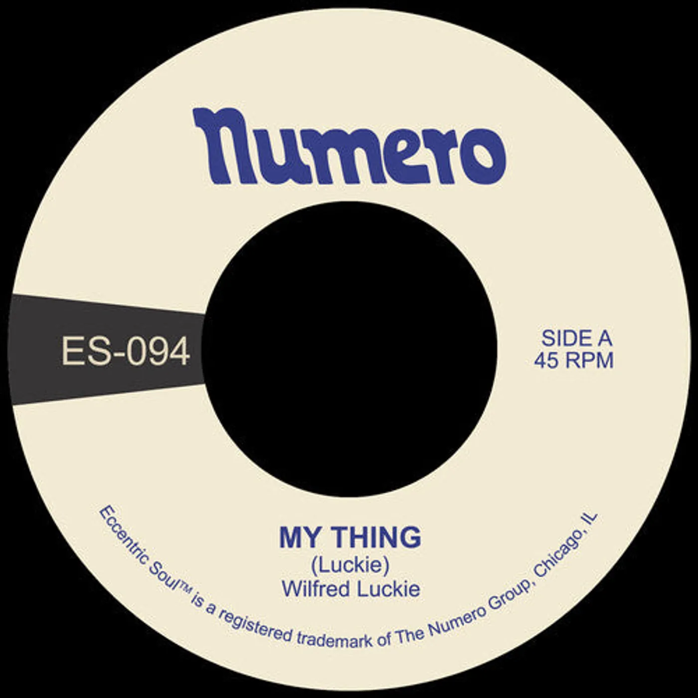 Wilfred Luckie LP Vinyl - My Thing / Wait For Me (Coloured Vinyl)