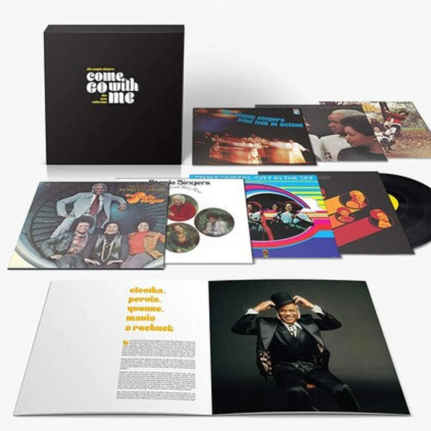 The Staple Singers LP Vinyl - Come Go With Me: The Stax Collection (Box)