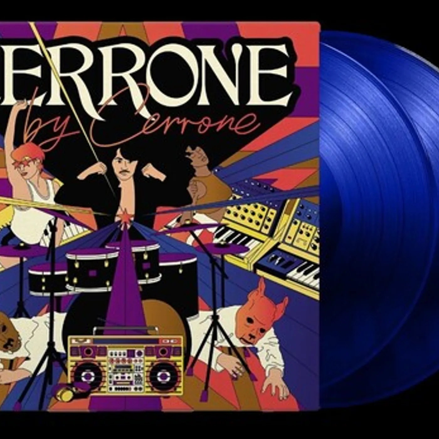 Cerrone LP Vinyl - Cerrone By Cerrone (Blue) (Coloured Vinyl)
