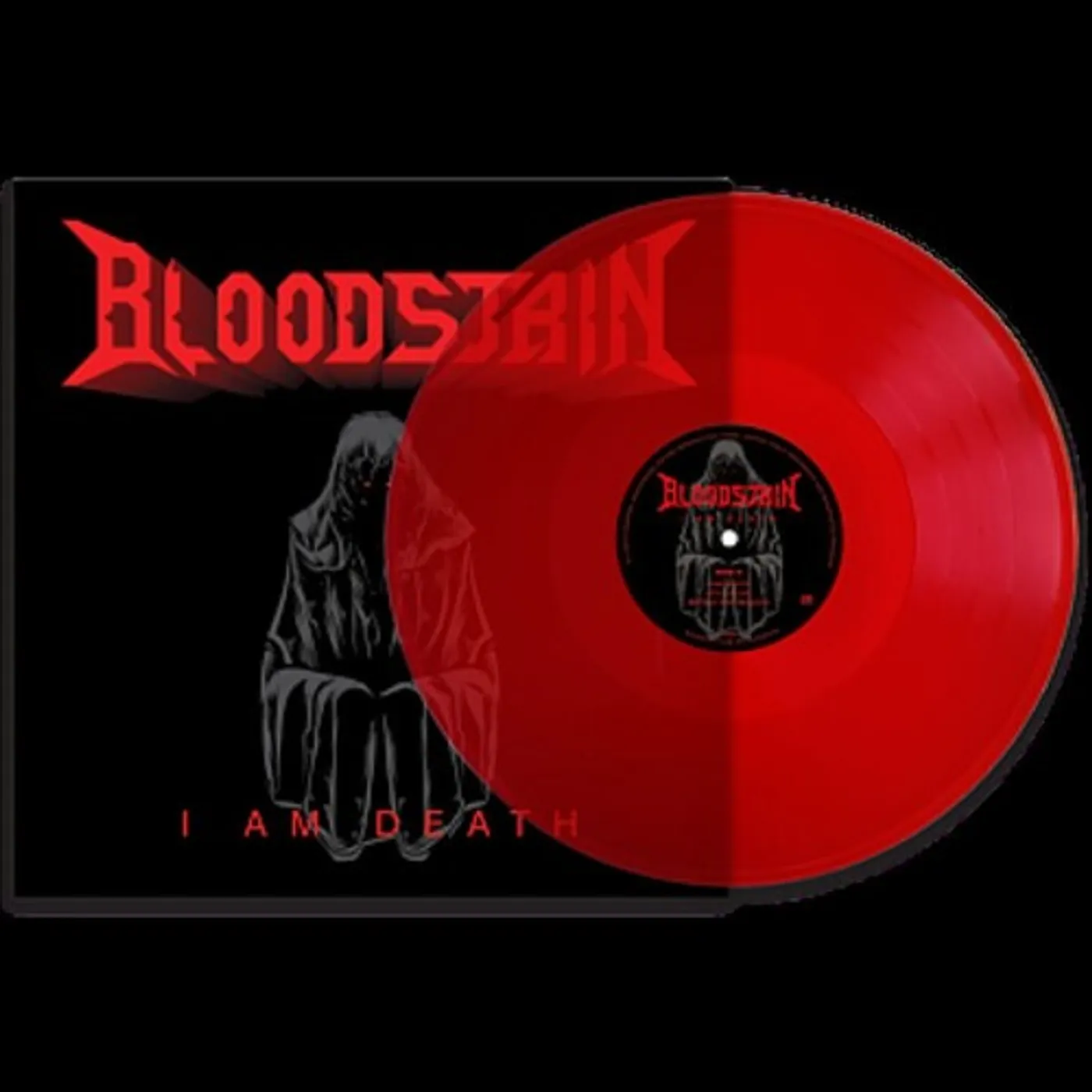 Bloodstain LP Vinyl - I Am Death (Coloured Vinyl) (Red)