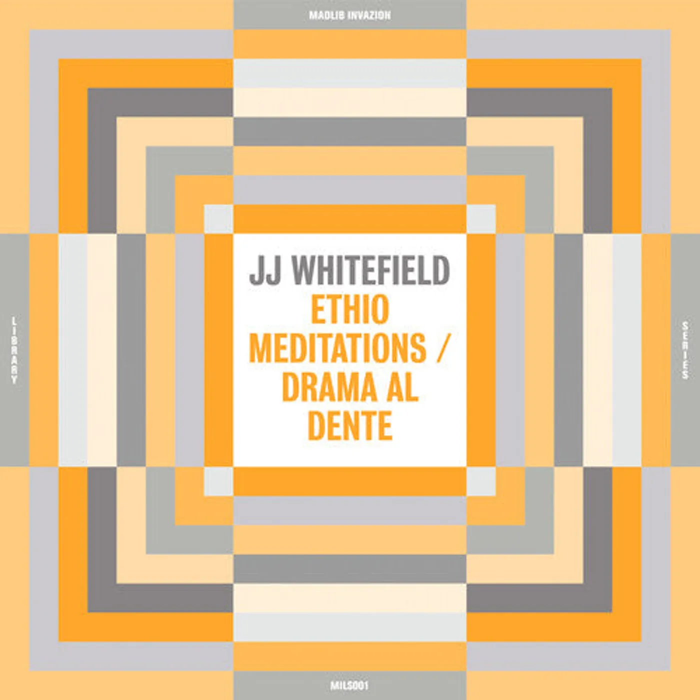 Jj Whitefield LP Vinyl - Ethio Meditations / Drama Al Dente