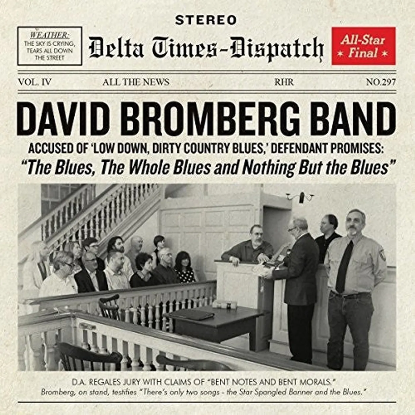 David Bromberg LP Vinyl - Blues The Whole Blues & Nothing But The Blues