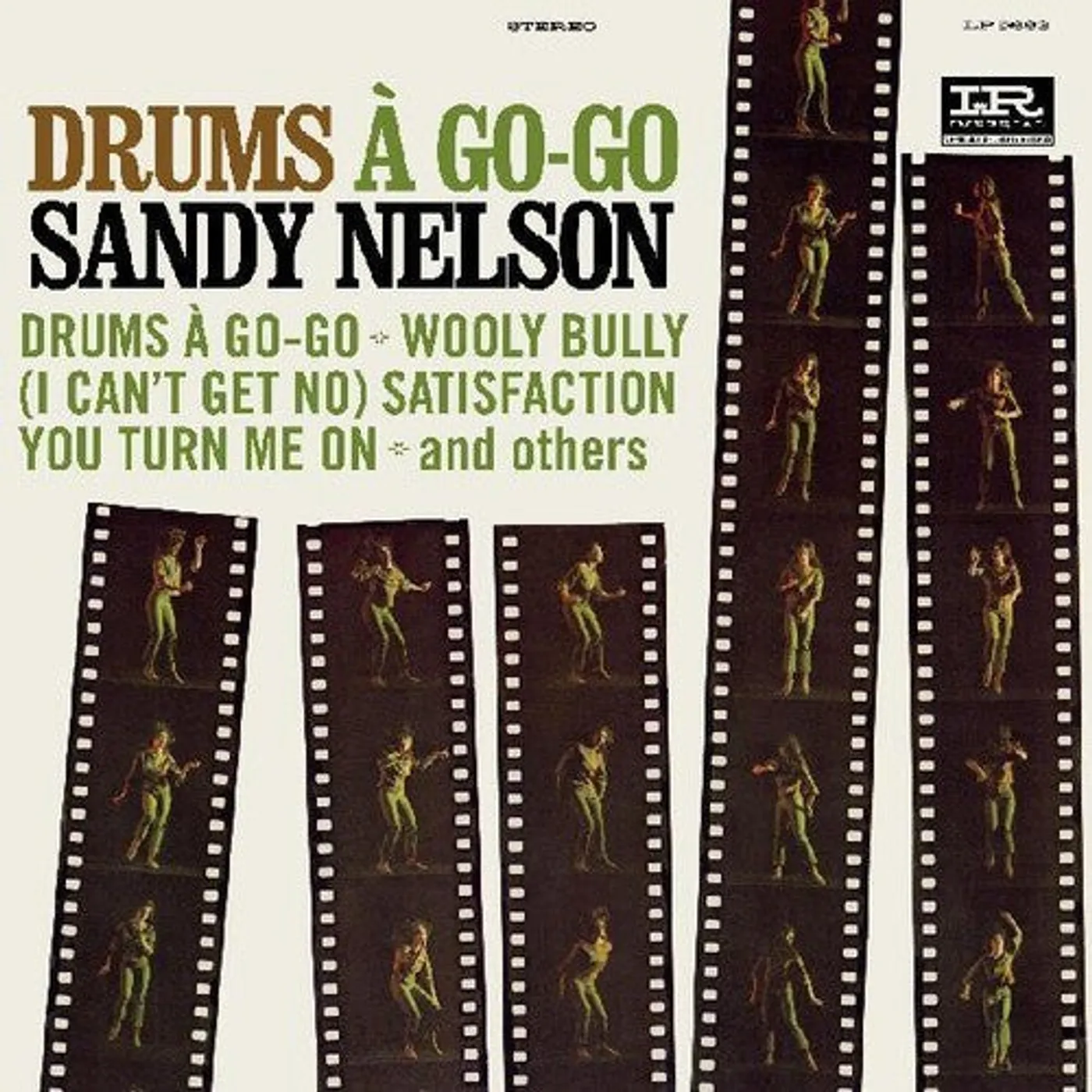 Sandy Nelson LP Vinyl - Drums A Go-Go (Coloured Vinyl) (Grn)