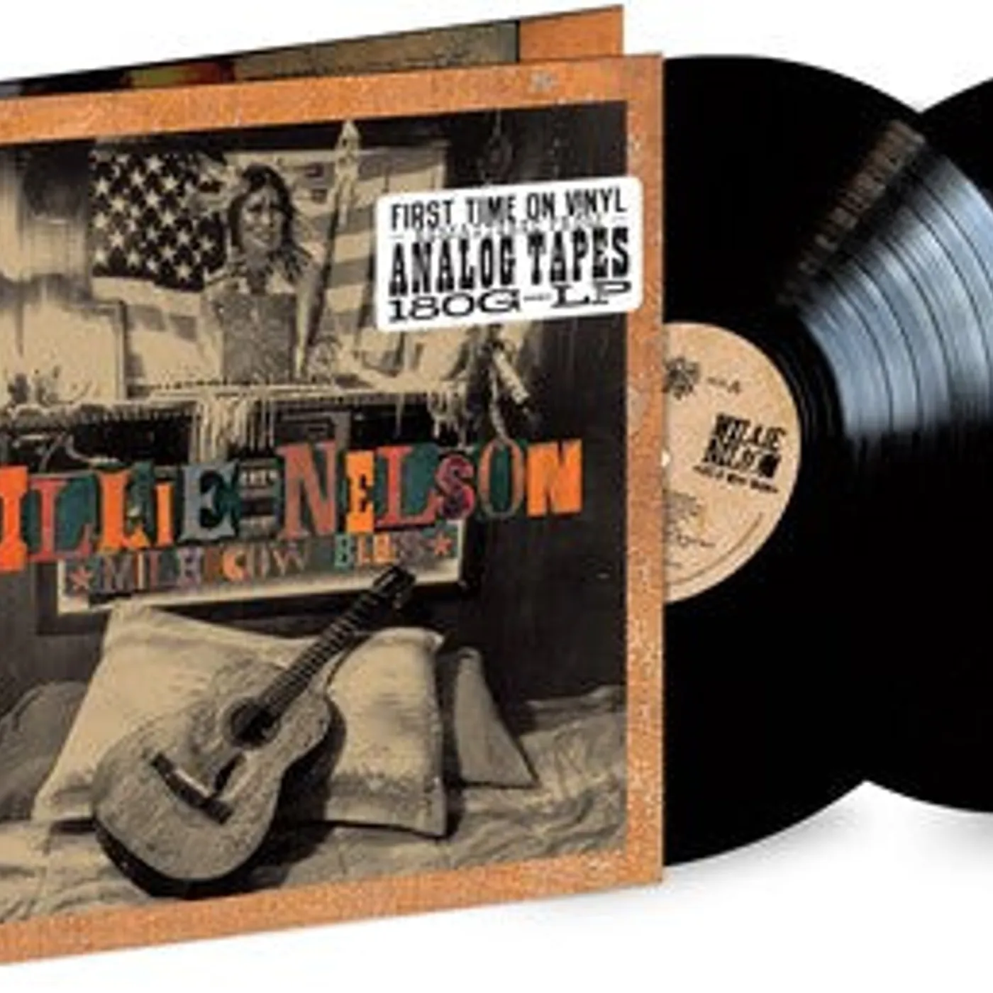 Willie Nelson LP Vinyl - Milk Cow Blues (Ogv)