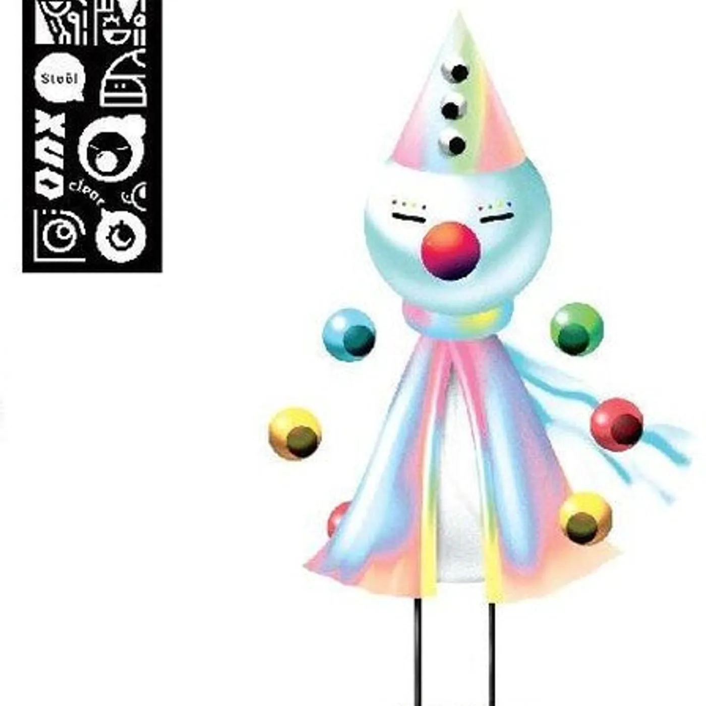 Iglooghost LP Vinyl - Clear Tamei / Steel Mogu