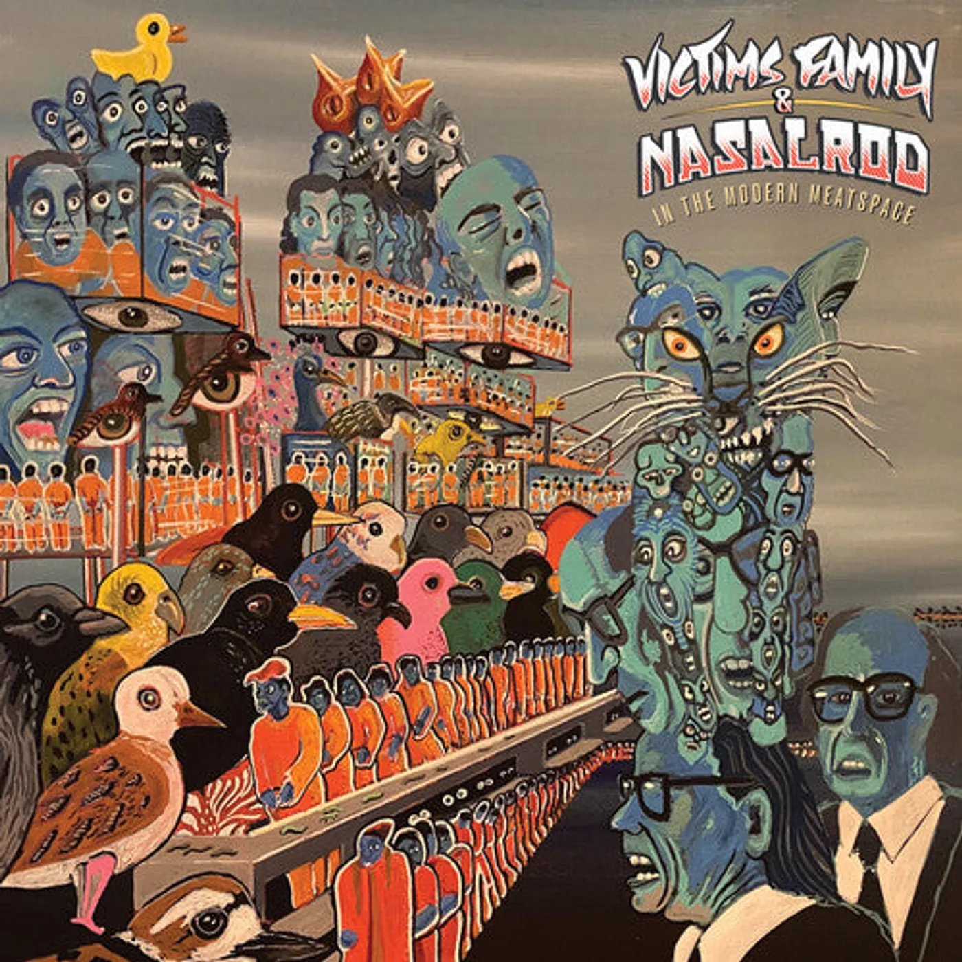Victims Family & Nasalrod LP Vinyl - In The Modern Meatspace