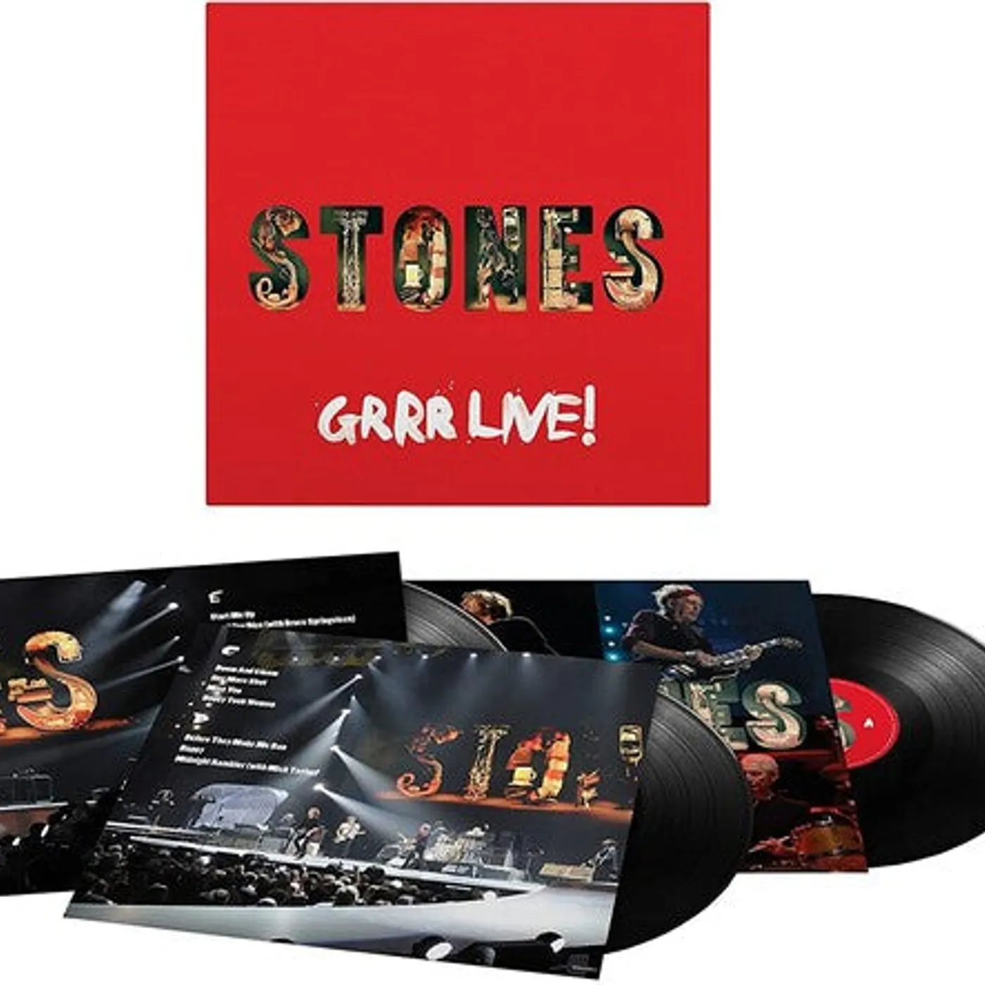 The Rolling StonesLP Vinyl - Grrr Live!