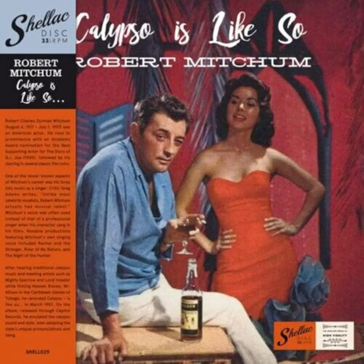 Robert Mitchum LP Vinyl - Calypso Is Like So (Spa)
