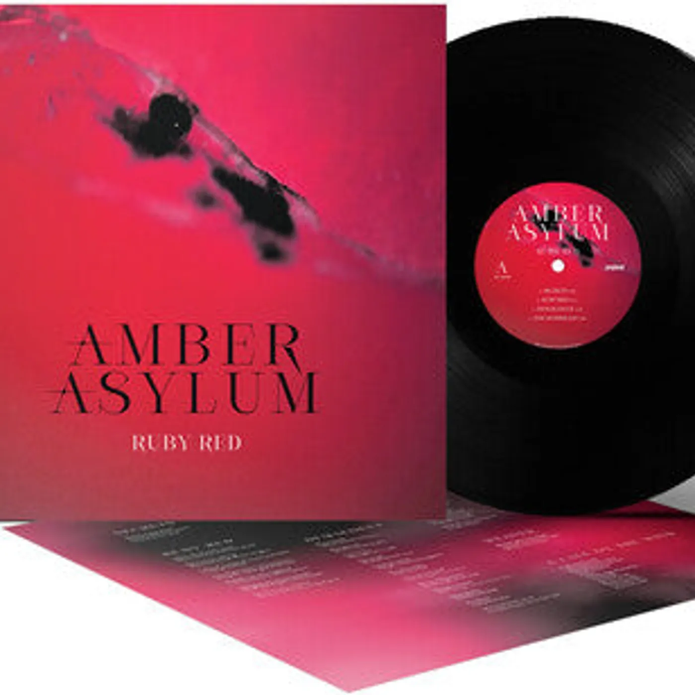 Amber Asylum LP Vinyl - Ruby Red (Blk) (Ofgv)