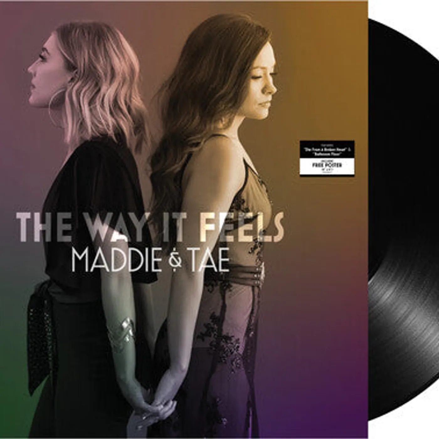 Maddie & Tae LP Vinyl - Way It Feels