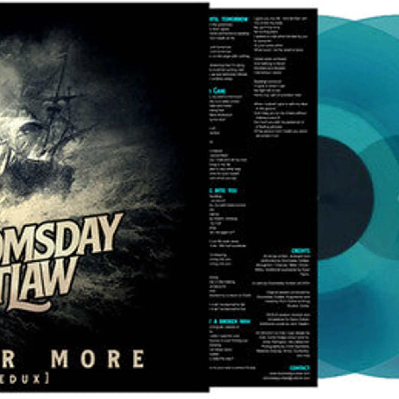 Doomsday Outlaw LP Vinyl - Suffer More (Blue) (Coloured Vinyl) (Rmst)
